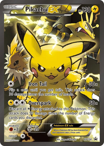 Pikachu EX - XY124 (XY124) (XY Promos) (PR) Pokemon