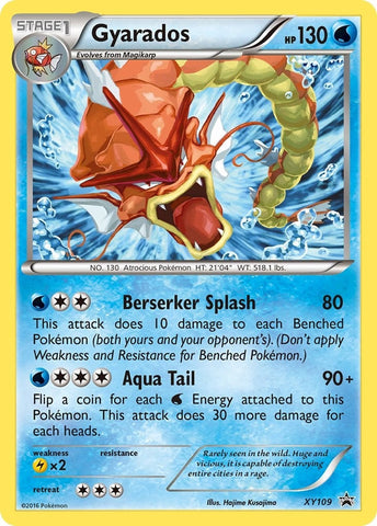Gyarados - XY109 (XY109) (XY Promos) (PR) Pokemon