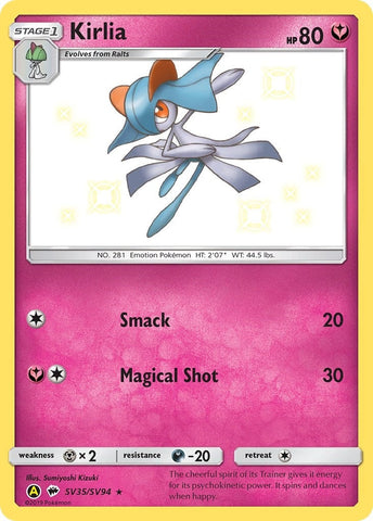 Kirlia (SV35/SV94) (Hidden Fates: Shiny Vault) (HIF:SV) Pokemon