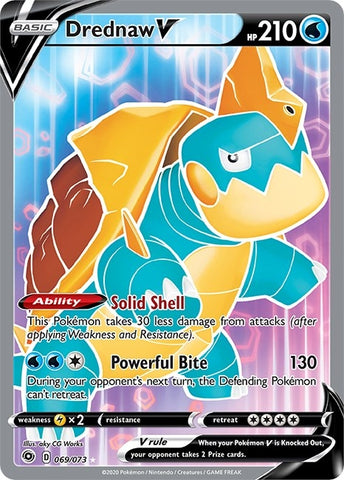 Image for Drednaw V (Full Art) (69/73) (Champion's Path) - Pokemon