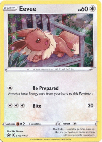 Eevee - SWSH175 (SWSH175) (SWSH: Sword & Shield Promo Cards) (SWSD) Pokemon