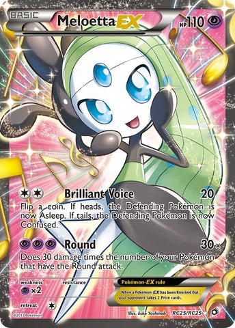 Image for Meloetta EX (Full Art) (RC25/RC25) (Legendary Treasures: Radiant Collection) - Pokemon