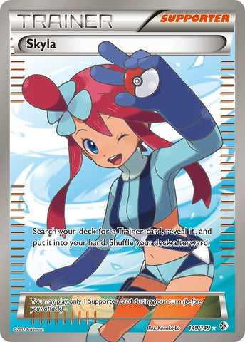 Image for Skyla (149 Full Art) (149/149) (Boundaries Crossed) - Pokemon