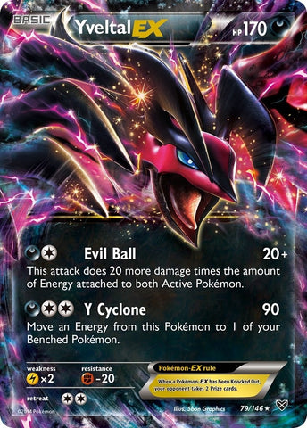 Image for Yveltal EX (79/146) (XY Base Set) - Pokemon