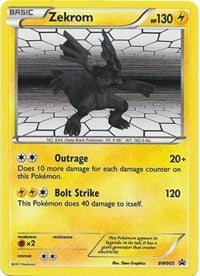 Zekrom - BW005 (BW005) (Black and White Promos) (PR) Pokemon