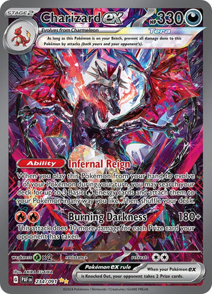 Image for Charizard ex (234/091) (SV: Paldean Fates) - Pokemon