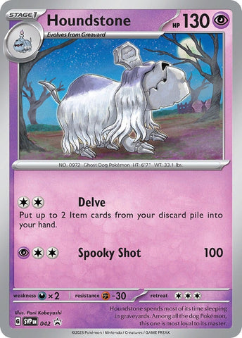 Image for Houndstone - 042 (042) (SV: Scarlet & Violet Promo Cards) - Pokemon