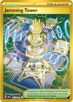 Image for Jamming Tower (243/182) (SV10: Destined Rivals) - Pokemon