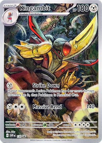Image for Kingambit - 130 (130) (SV: Scarlet & Violet Promo Cards) - Pokemon