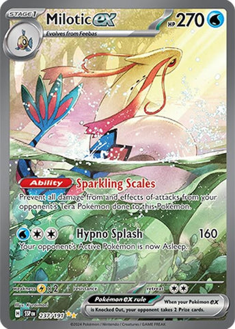 Image for Milotic ex (237/191) (SV08: Surging Sparks) - Pokemon