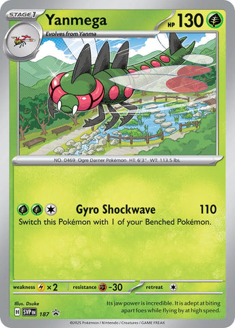 Image for Yanmega - 187 (187) (SV: Scarlet & Violet Promo Cards) - Pokemon