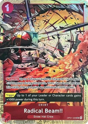 Radical Beam!! (Premium Card Collection -Best Selection Vol. 1-) (OP01-029) (One Piece Promotion Cards) One Piece Card Game