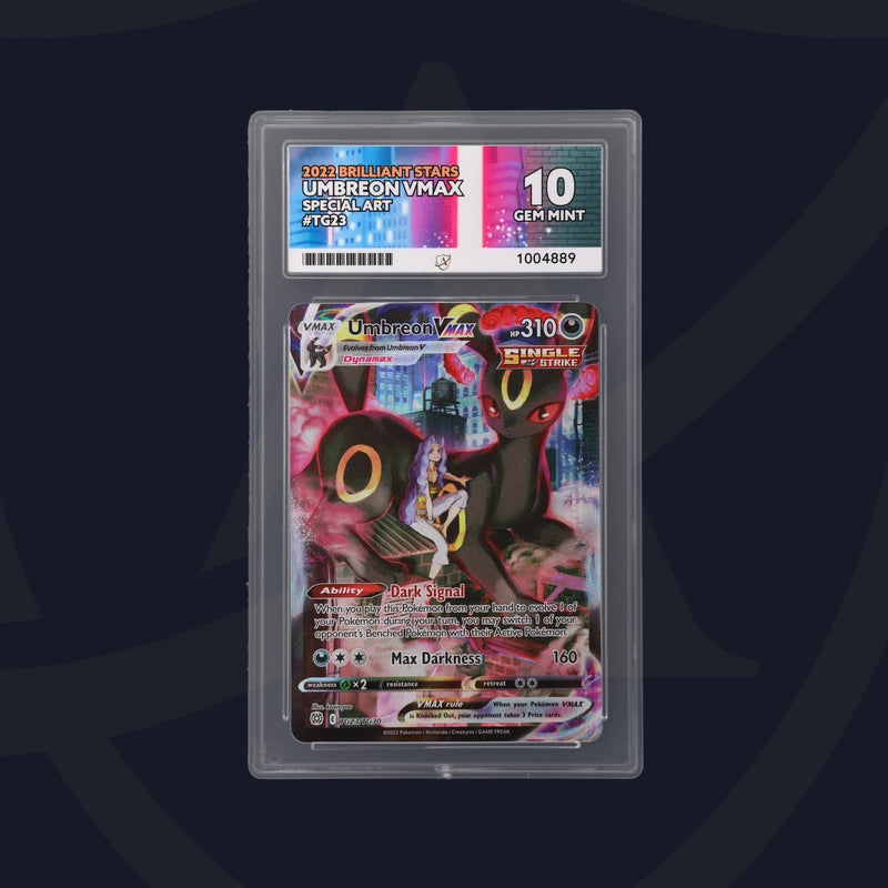 Umbreon VMAX - Brilliant Stars - TG23/TG30 - Special Art - ACE 10 ACE Grading