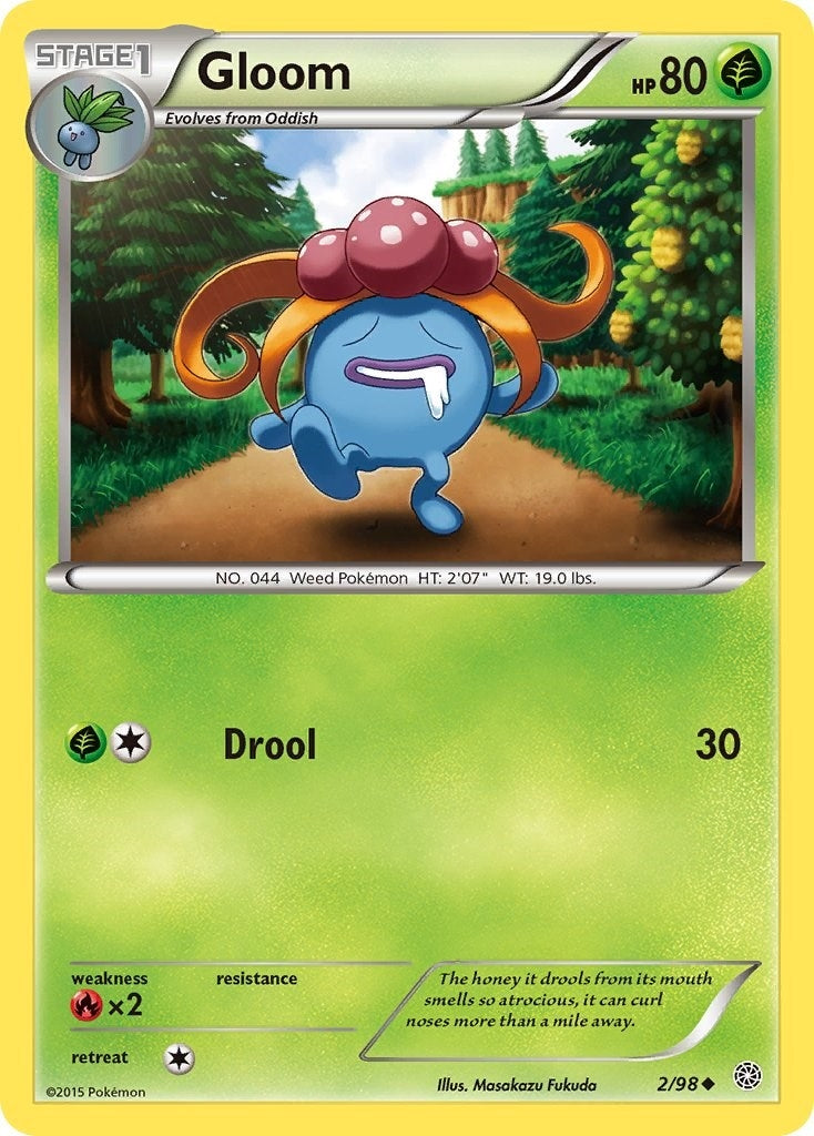 Image for Gloom (2/98) (XY - Ancient Origins) (AOR) - Pokemon