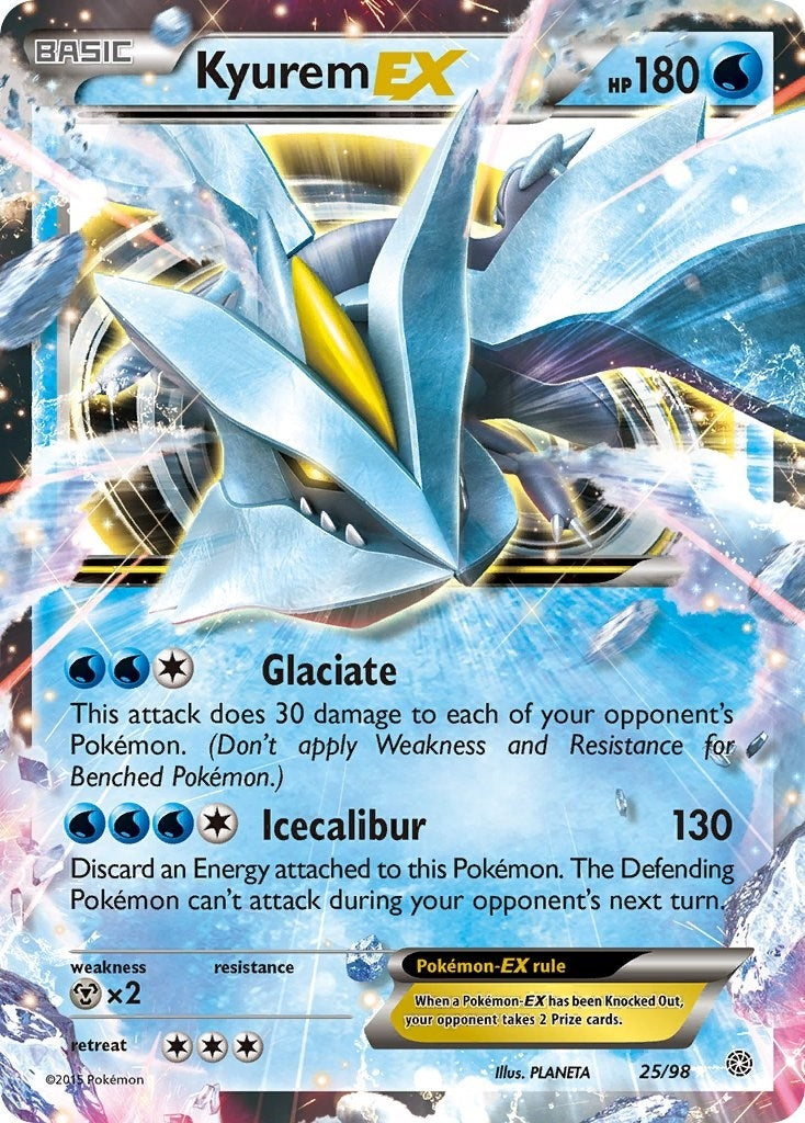Image for Kyurem EX (25/98) (XY - Ancient Origins) (AOR) - Pokemon