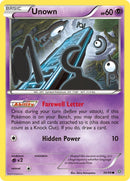Image for Unown (30/98) (XY - Ancient Origins) (AOR) - Pokemon
