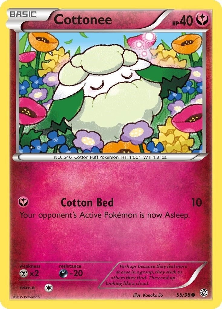 Image for Cottonee (55/98) (XY - Ancient Origins) (AOR) - Pokemon