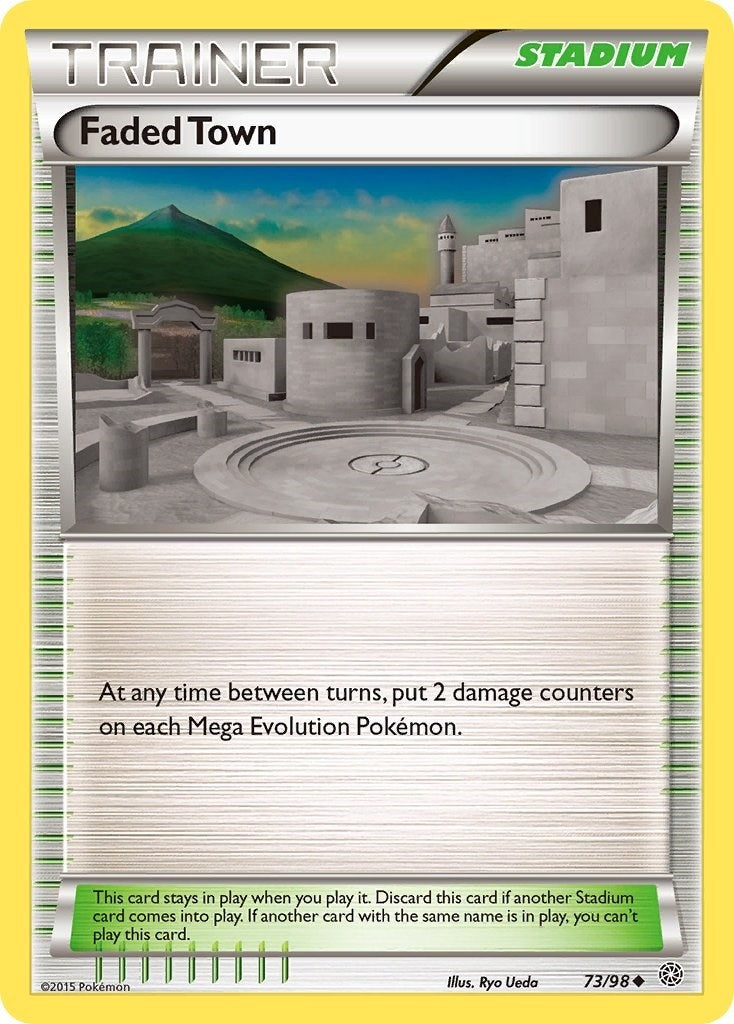 Image for Faded Town (73/98) (XY - Ancient Origins) (AOR) - Pokemon