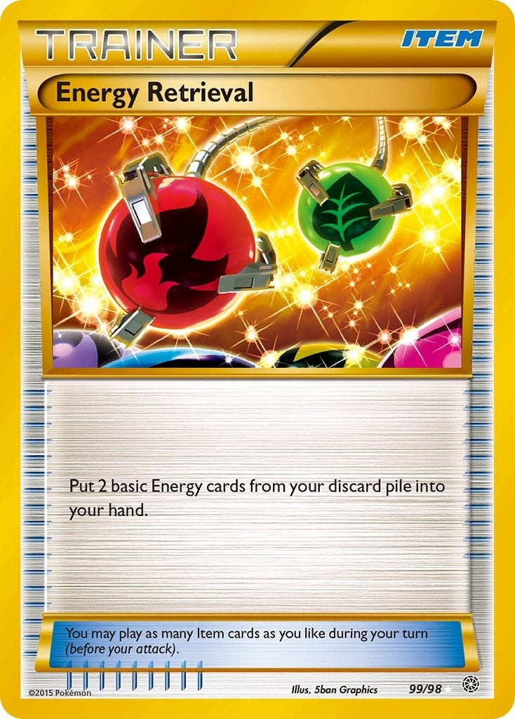 Image for Energy Retrieval (99/98) (XY - Ancient Origins) (AOR) - Pokemon
