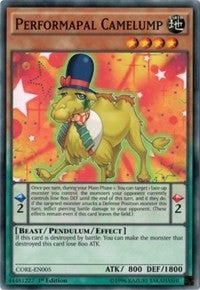 Performapal Camelump (CORE-EN005) (Clash of Rebellions) YuGiOh