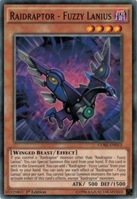 Raidraptor - Fuzzy Lanius (CORE-EN013) (Clash of Rebellions) YuGiOh