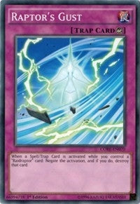 Raptor's Gust (CORE-EN070) (Clash of Rebellions) YuGiOh