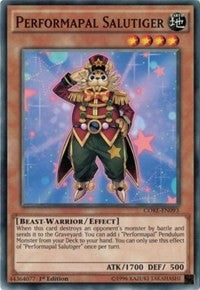 Performapal Salutiger (CORE-EN093) (Clash of Rebellions) YuGiOh