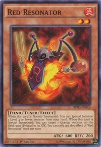 Red Resonator (HSRD-EN016) (High-Speed Riders) YuGiOh