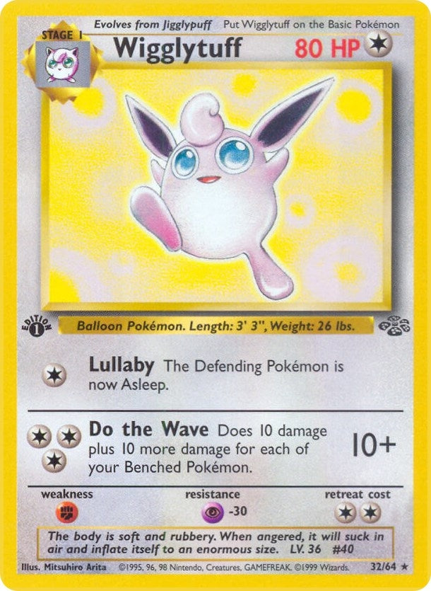 Image for Wigglytuff (32) (32/64) (Jungle) - Pokemon