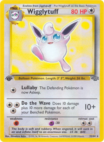 Image for Wigglytuff (32) (32/64) (Jungle) - Pokemon
