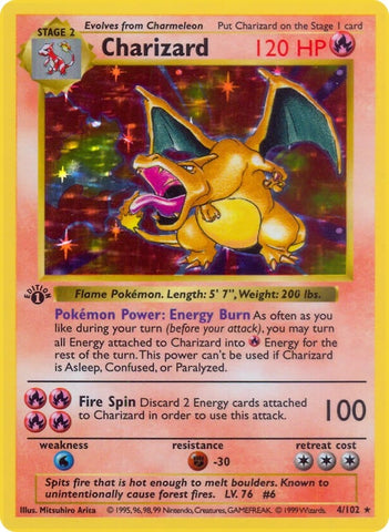 Image for Charizard (004/102) - Pokemon