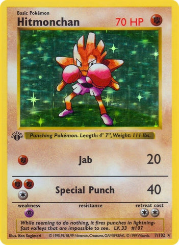 Image for Hitmonchan (007/102) - Pokemon