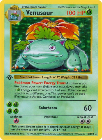 Image for Venusaur (015/102) - Pokemon