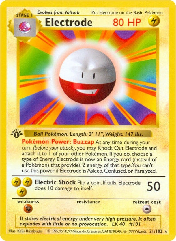 Image for Electrode (021/102) - Pokemon