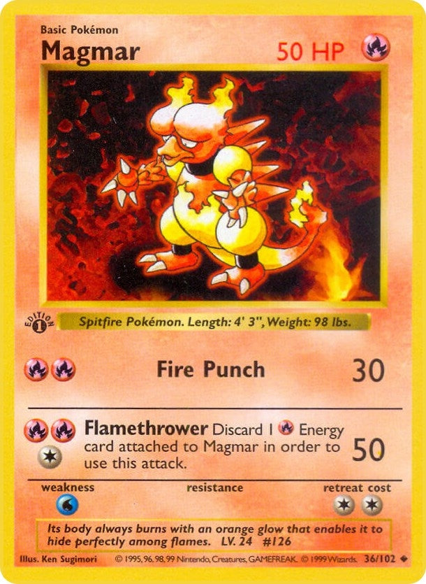 Image for Magmar (036/102) - Pokemon