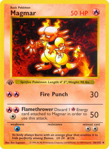Image for Magmar (036/102) - Pokemon