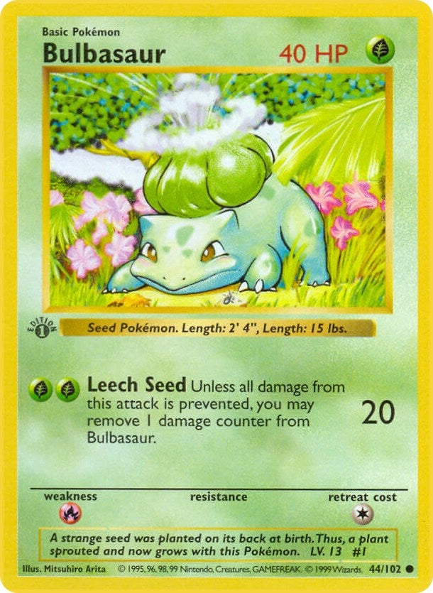 Image for Bulbasaur (044/102) - Pokemon
