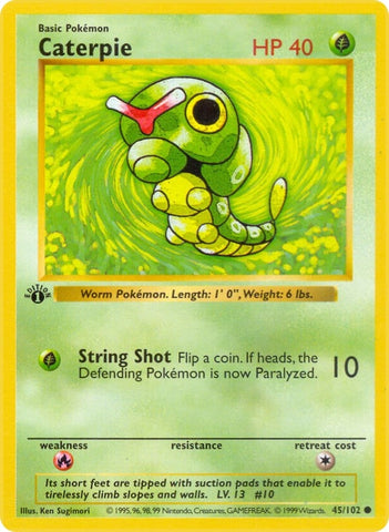 Image for Caterpie (045/102) - Pokemon
