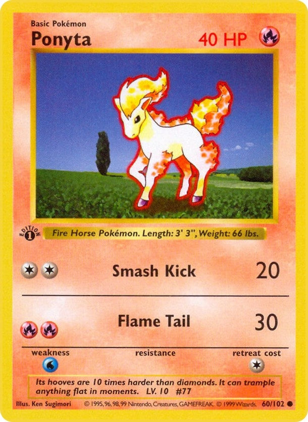 Image for Ponyta (060/102) - Pokemon