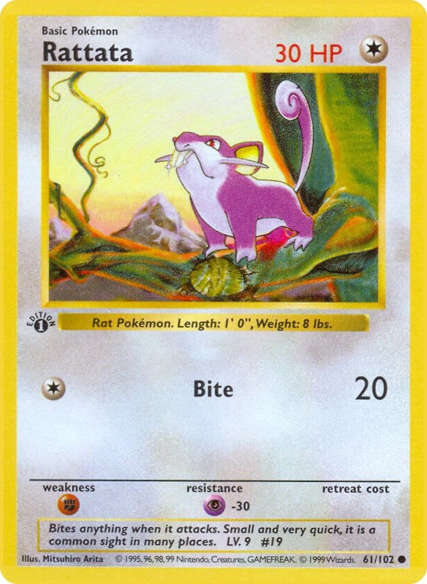 Image for Rattata (061/102) - Pokemon