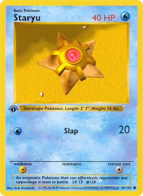 Image for Staryu (065/102) - Pokemon