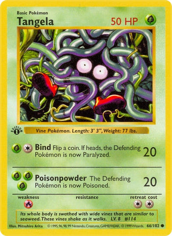Image for Tangela (066/102) - Pokemon