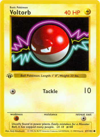 Image for Voltorb (067/102) - Pokemon