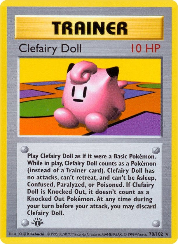 Image for Clefairy Doll (070/102) - Pokemon