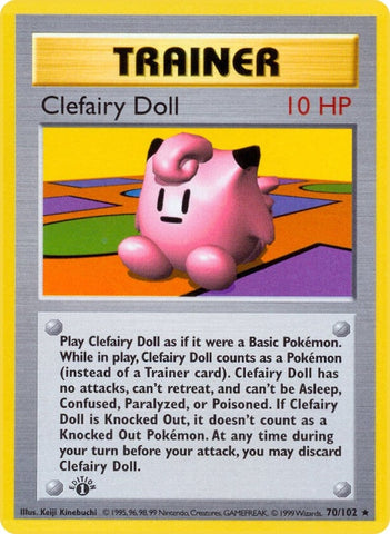 Image for Clefairy Doll (070/102) - Pokemon