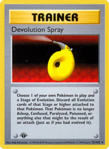 Image for Devolution Spray (072/102) - Pokemon