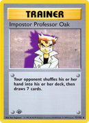 Image for Impostor Professor Oak (073/102) - Pokemon