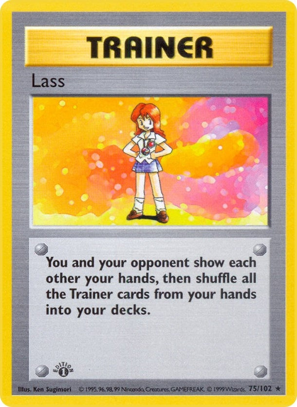 Image for Lass (075/102) - Pokemon