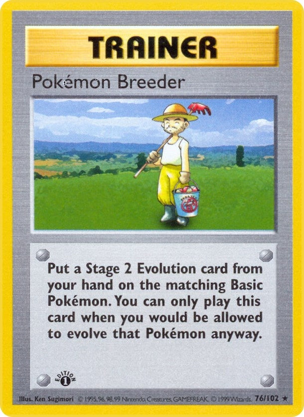 Image for Pokemon Breeder (076/102) - Pokemon