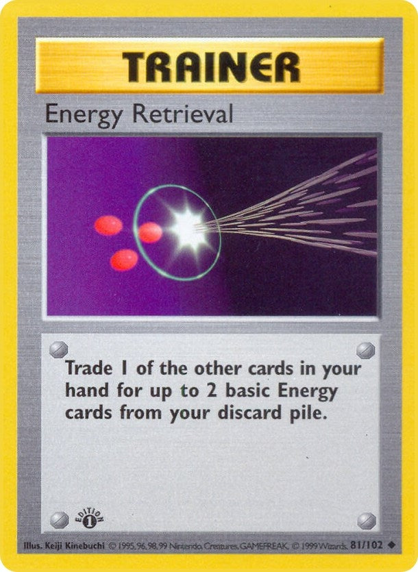 Image for Energy Retrieval (081/102) - Pokemon